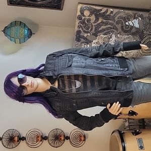 BKE faux leather jacket